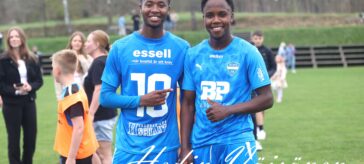 Muzzamel ”Musse” Abdalla Hassan Mohieldin och Useni Julkali. Bors SK Div 5 SV Herr
